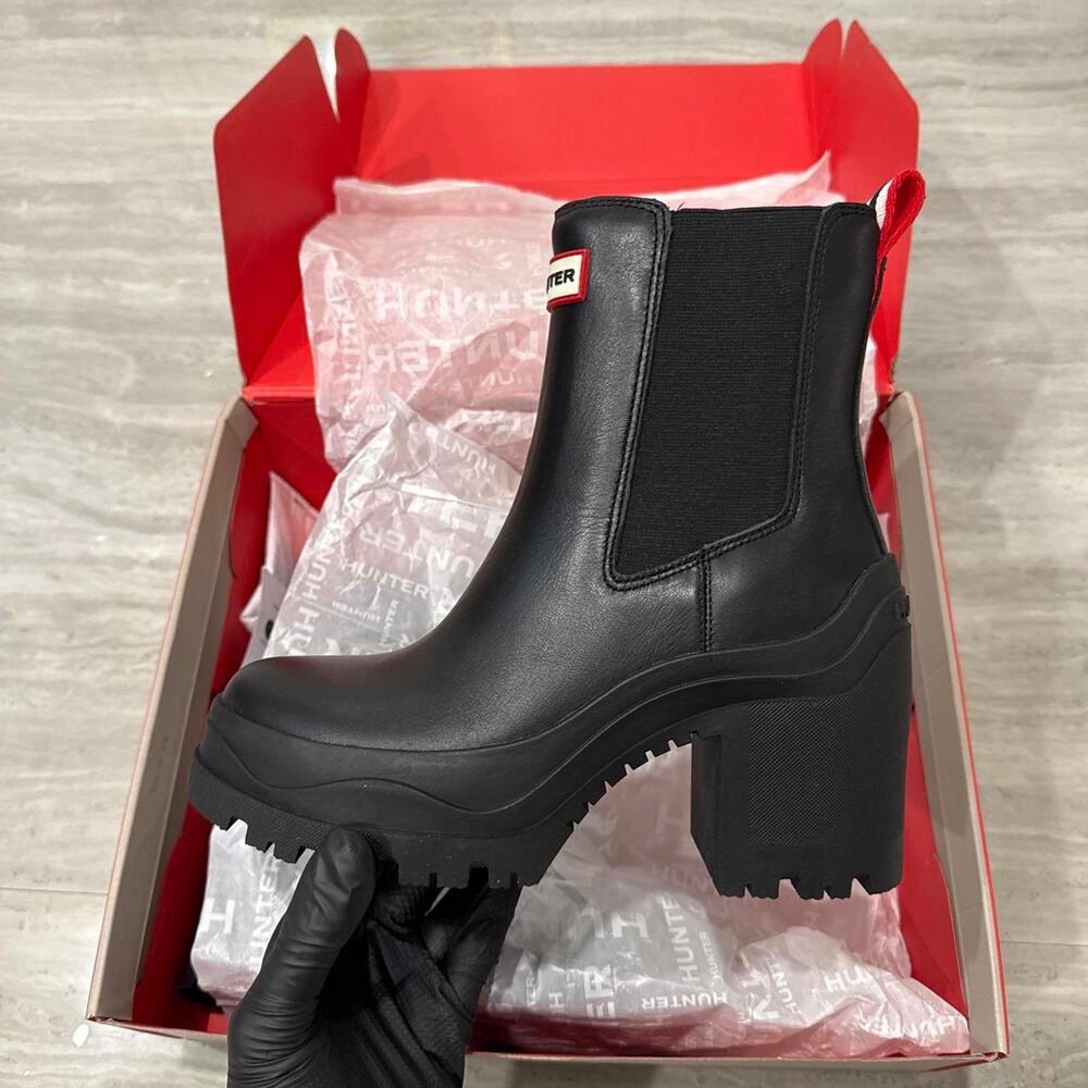 Hunter womens miana heeled waterproof